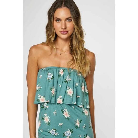 O’Neill Women's Teal Kole Midi Dress Size L NWT - Picture 3 of 12